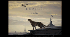 Desktop Screenshot of odyssee.cartier.co.uk