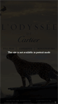 Mobile Screenshot of odyssee.cartier.co.uk