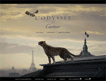 Tablet Screenshot of odyssee.cartier.com