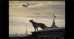 Desktop Screenshot of odyssee.cartier.com.br