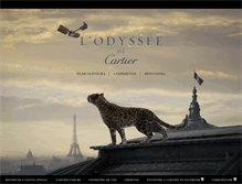 Tablet Screenshot of odyssee.cartier.com.br