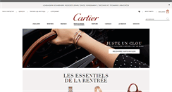 Desktop Screenshot of cartier.fr